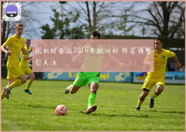 比利时备战2016年欧洲杯 阵容调整引关注